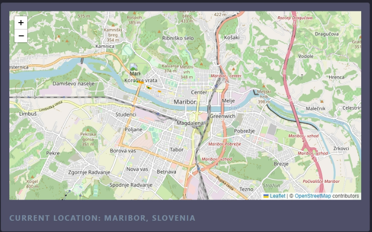 Road Condition Tracker - Web Map