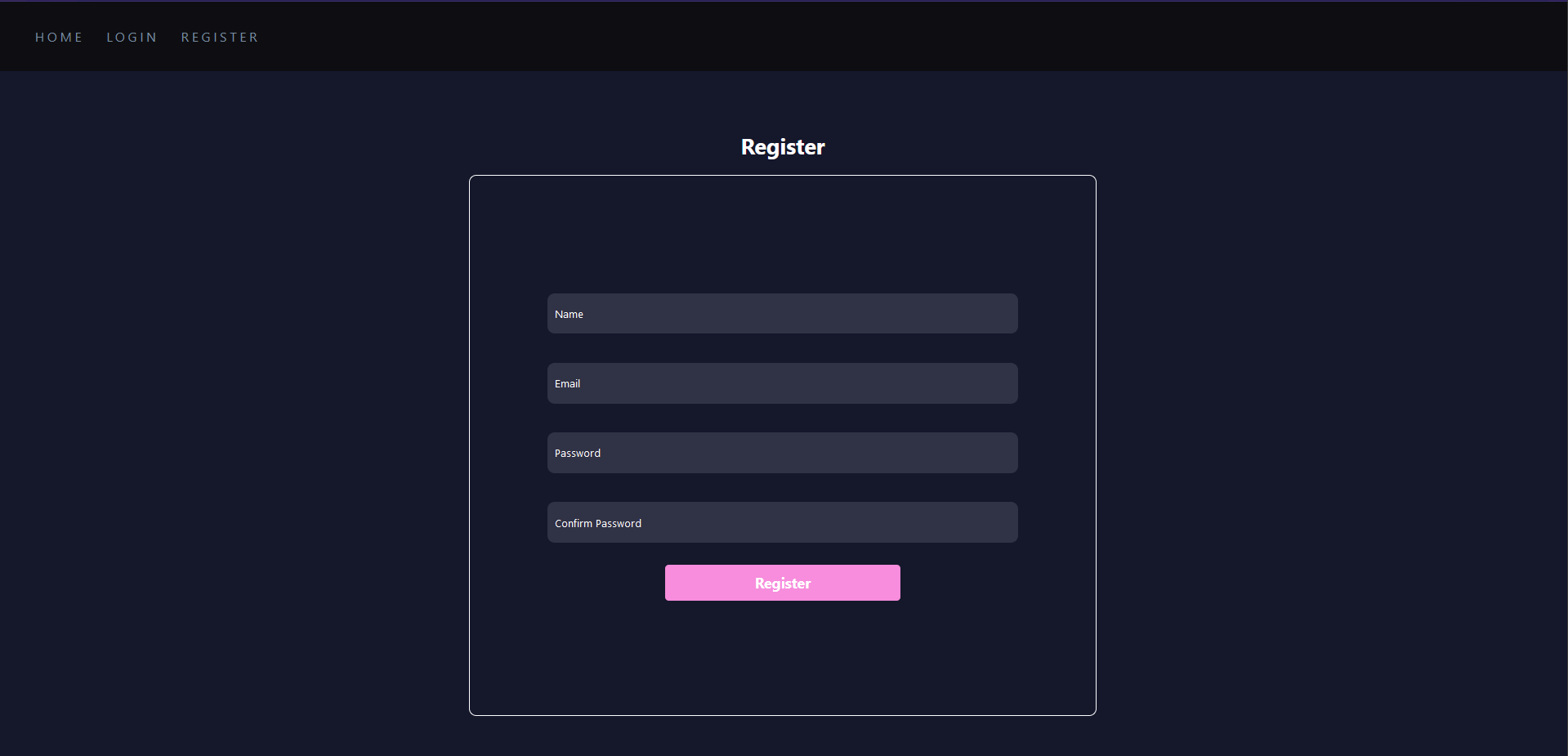 Road Condition Tracker - Web Register